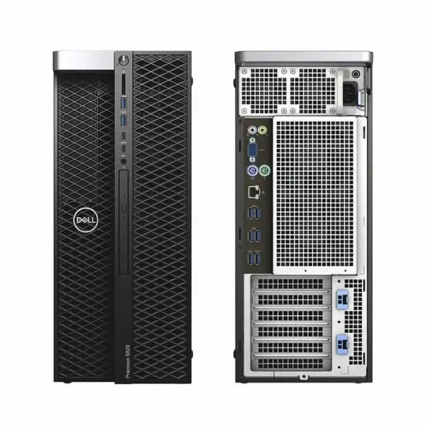 PC Dell WorkStation Precision 5820 Tower, Intel Core i9-10900X Hasta 4.5 GHz, RAM 32GB, SSD 1TB, 8GB AMD Radeon Pro W5500, Windows 11 Pro