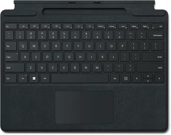 Teclado Microsoft Surface Pro Keyboard Cover con Slim Pen 2 (Negro)