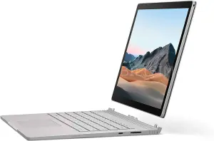 Convertible Microsoft Surface Book 3 (15"), Core i7-1065G7 Hasta 3.9 GHz, RAM 32GB, SSD 512GB, Video 6GB NVIDIA Quadro RTX 3000, Pantalla desmontable 15.0" UHD 4K Táctil, Windows 11 Pro
