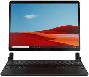 Teclado inalámbrico Brydge para Microsoft Surface Pro+ compatible con Microsoft Surface Pro 8 (Platino)
