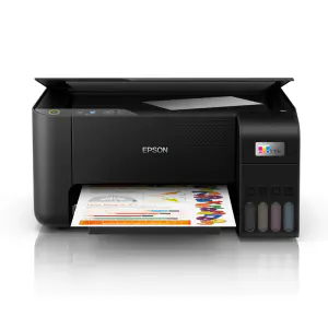 Impresora Epson Multifuncional Ecotank L3210, USB de alta velocidad, alta productividad y rendimiento.