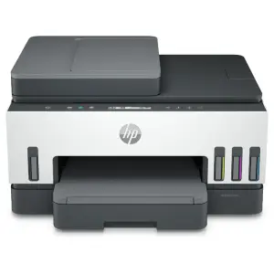 Impresora HP Multifuncional Smart Tank 750, Tinta Continua a Color, Velocidad 15 ppm, Duplex, ADF, Inalámbrico con Wi-Fi, RJ45, Conectividad USB 2.0