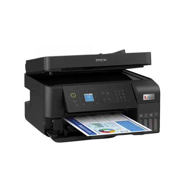Impresora EPSON Multifuncional Ecotank L5590- A4 / ADF / LAN-RJ45 / FAX / USB 2.0 / Wi-Fi Direct®
