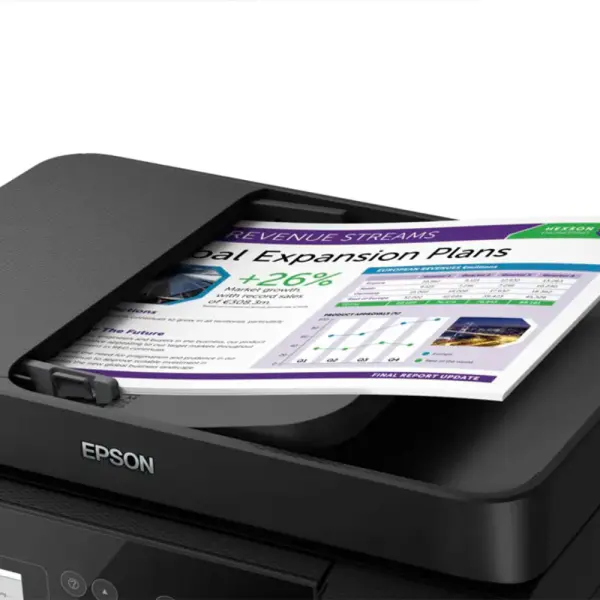 Impresora EPSON Multifuncional Ecotank L5590- A4 / ADF / LAN-RJ45 / FAX / USB 2.0 / Wi-Fi Direct®