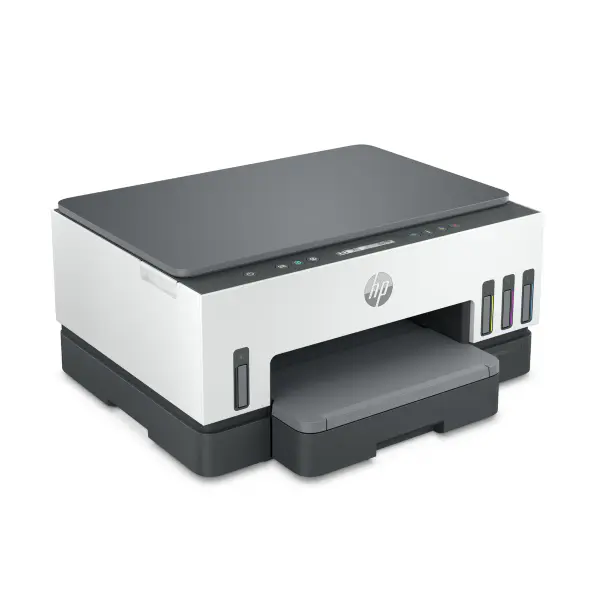 Impresora HP Multifuncional Smart Tank 720 a Color, Velocidad de 15 ppm, Impresión a Doble Cara, Wi-Fi 5G, USB 2.0